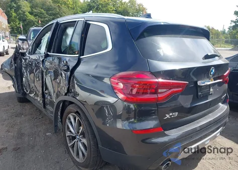 2019 BMW X3 xDrive30I из США, поврежденный, VIN 5UXTR9C57KLP86135
